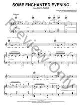 Some Enchanted Evening piano sheet music cover